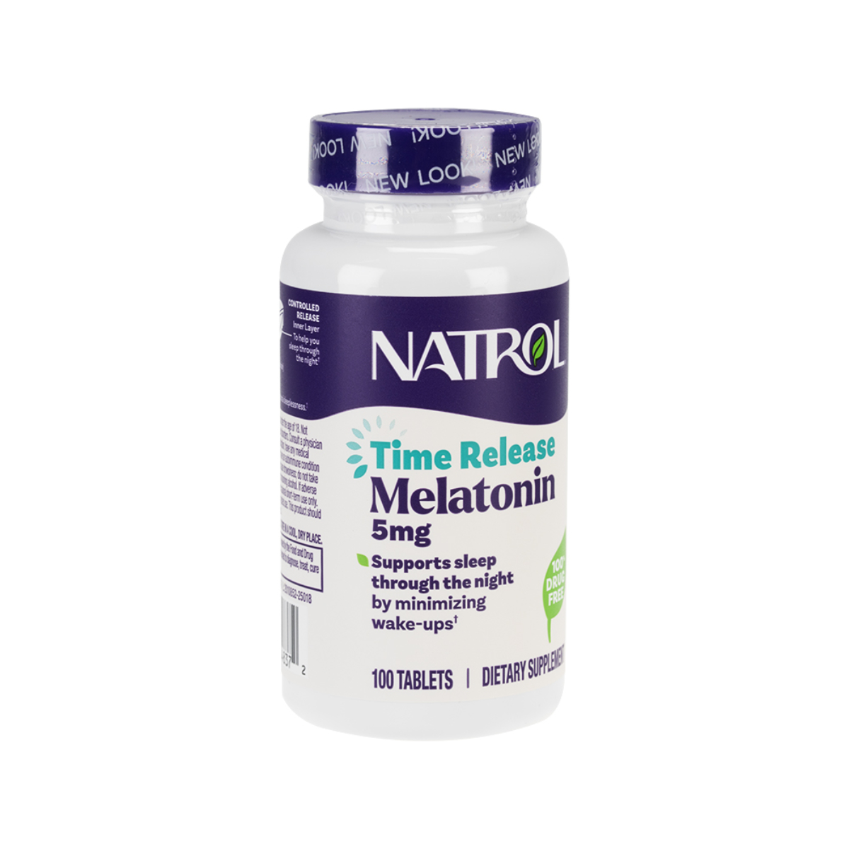 natrol-Melatonin Time Release-5mg(5) メラトニン5mgタイムリリース 1本/100錠 - 画像 (1)